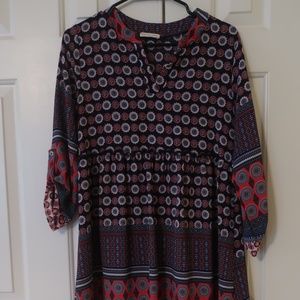 Flamingo Urban long sleeve dress- Small
